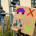 12.07.2020 Fahrraddemo in Oldenburg. Die Demo führte u.a. über die "Nordtangente", einem Autobahnähnlichen Teil des Autobahnrings. ** 07/12/2020 Bicycle demo in Oldenburg. The demo included over the "Nordtangente", a part of the motorway ring similar to a motorway.