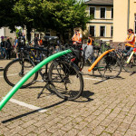 12.07.2020 Fahrraddemo in Oldenburg. Die Demo führte u.a. über die "Nordtangente", einem Autobahnähnlichen Teil des Autobahnrings. ** 07/12/2020 Bicycle demo in Oldenburg. The demo included over the "Nordtangente", a part of the motorway ring similar to a motorway.