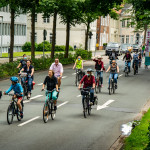 12.07.2020 Fahrraddemo in Oldenburg. Die Demo führte u.a. über die "Nordtangente", einem Autobahnähnlichen Teil des Autobahnrings. ** 07/12/2020 Bicycle demo in Oldenburg. The demo included over the "Nordtangente", a part of the motorway ring similar to a motorway.