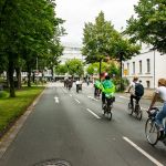 12.07.2020 Fahrraddemo in Oldenburg. Die Demo führte u.a. über die "Nordtangente", einem Autobahnähnlichen Teil des Autobahnrings. ** 07/12/2020 Bicycle demo in Oldenburg. The demo included over the "Nordtangente", a part of the motorway ring similar to a motorway.