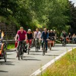 12.07.2020 Fahrraddemo in Oldenburg. Die Demo führte u.a. über die "Nordtangente", einem Autobahnähnlichen Teil des Autobahnrings. ** 07/12/2020 Bicycle demo in Oldenburg. The demo included over the "Nordtangente", a part of the motorway ring similar to a motorway.