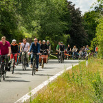 12.07.2020 Fahrraddemo in Oldenburg. Die Demo führte u.a. über die "Nordtangente", einem Autobahnähnlichen Teil des Autobahnrings. ** 07/12/2020 Bicycle demo in Oldenburg. The demo included over the "Nordtangente", a part of the motorway ring similar to a motorway.