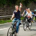 12.07.2020 Fahrraddemo in Oldenburg. Die Demo führte u.a. über die "Nordtangente", einem Autobahnähnlichen Teil des Autobahnrings. ** 07/12/2020 Bicycle demo in Oldenburg. The demo included over the "Nordtangente", a part of the motorway ring similar to a motorway.
