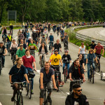 12.07.2020 Fahrraddemo in Oldenburg. Die Demo führte u.a. über die "Nordtangente", einem Autobahnähnlichen Teil des Autobahnrings. ** 07/12/2020 Bicycle demo in Oldenburg. The demo included over the "Nordtangente", a part of the motorway ring similar to a motorway.