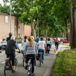 12.07.2020 Fahrraddemo in Oldenburg. Die Demo führte u.a. über die "Nordtangente", einem Autobahnähnlichen Teil des Autobahnrings. ** 07/12/2020 Bicycle demo in Oldenburg. The demo included over the "Nordtangente", a part of the motorway ring similar to a motorway.
